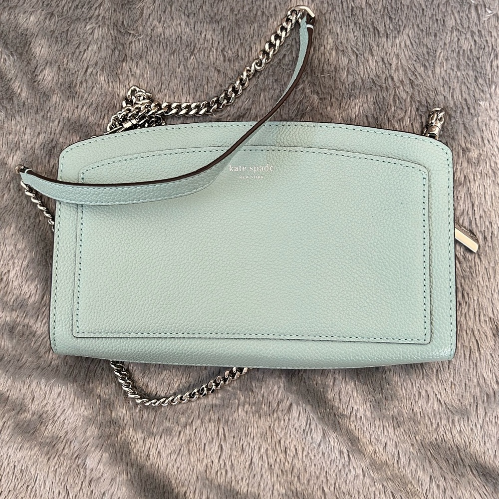 Kate Spade Mint Crossbody purse wallet